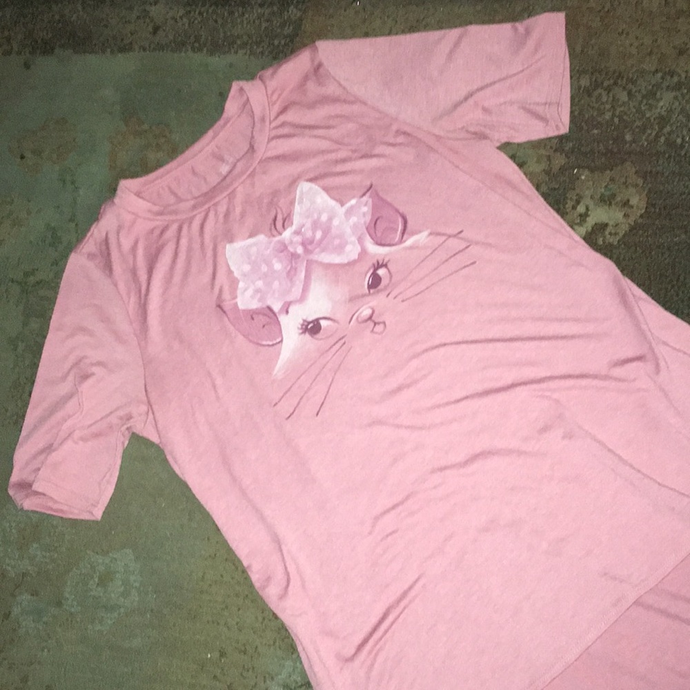 💎DisneyStore Marie hi/low T-shirt 2x
